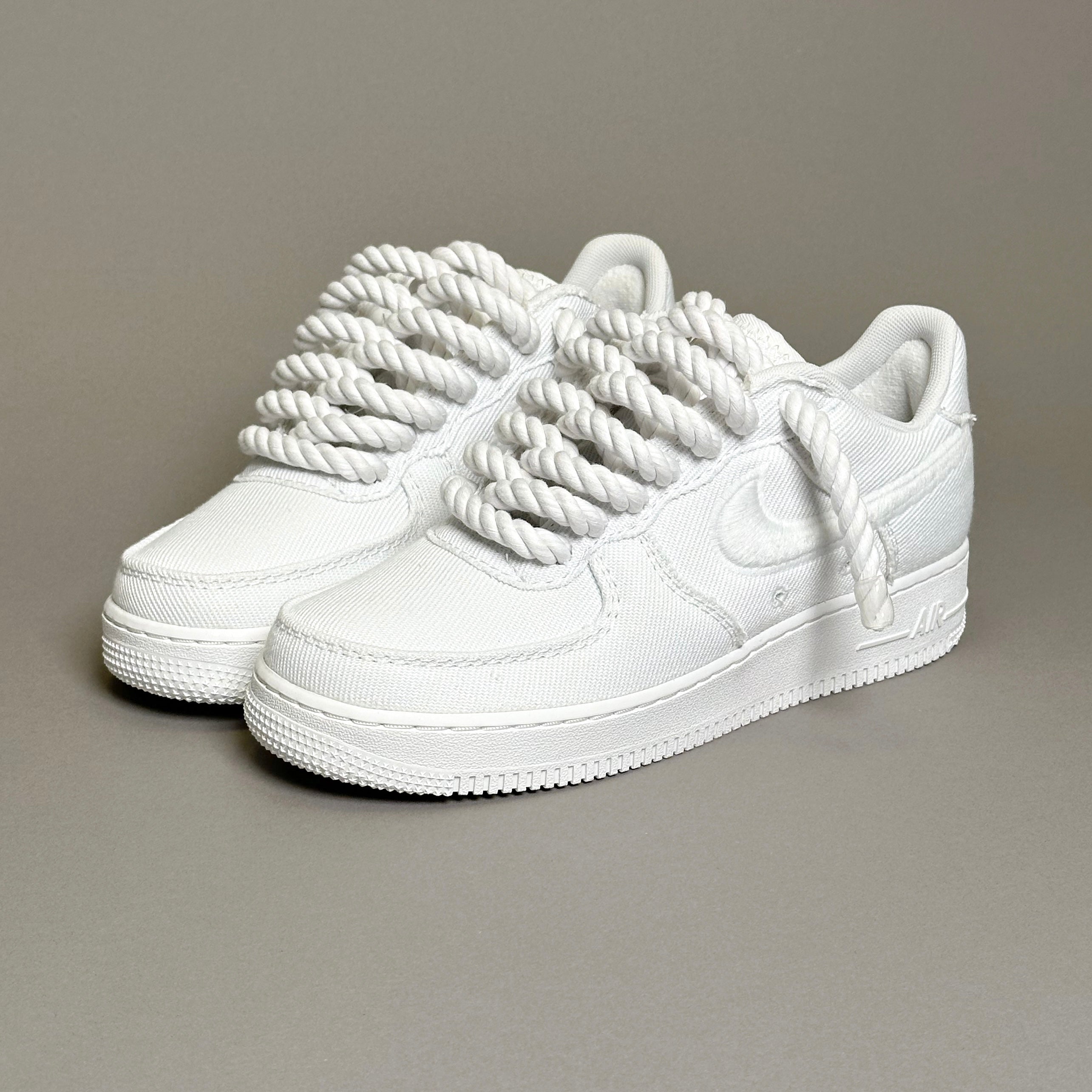 Nike Air Force 1 Canvas “Rope Laces White” V1