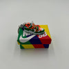 Portachiavi Dunk Low Vert Pin Blanc Cassé