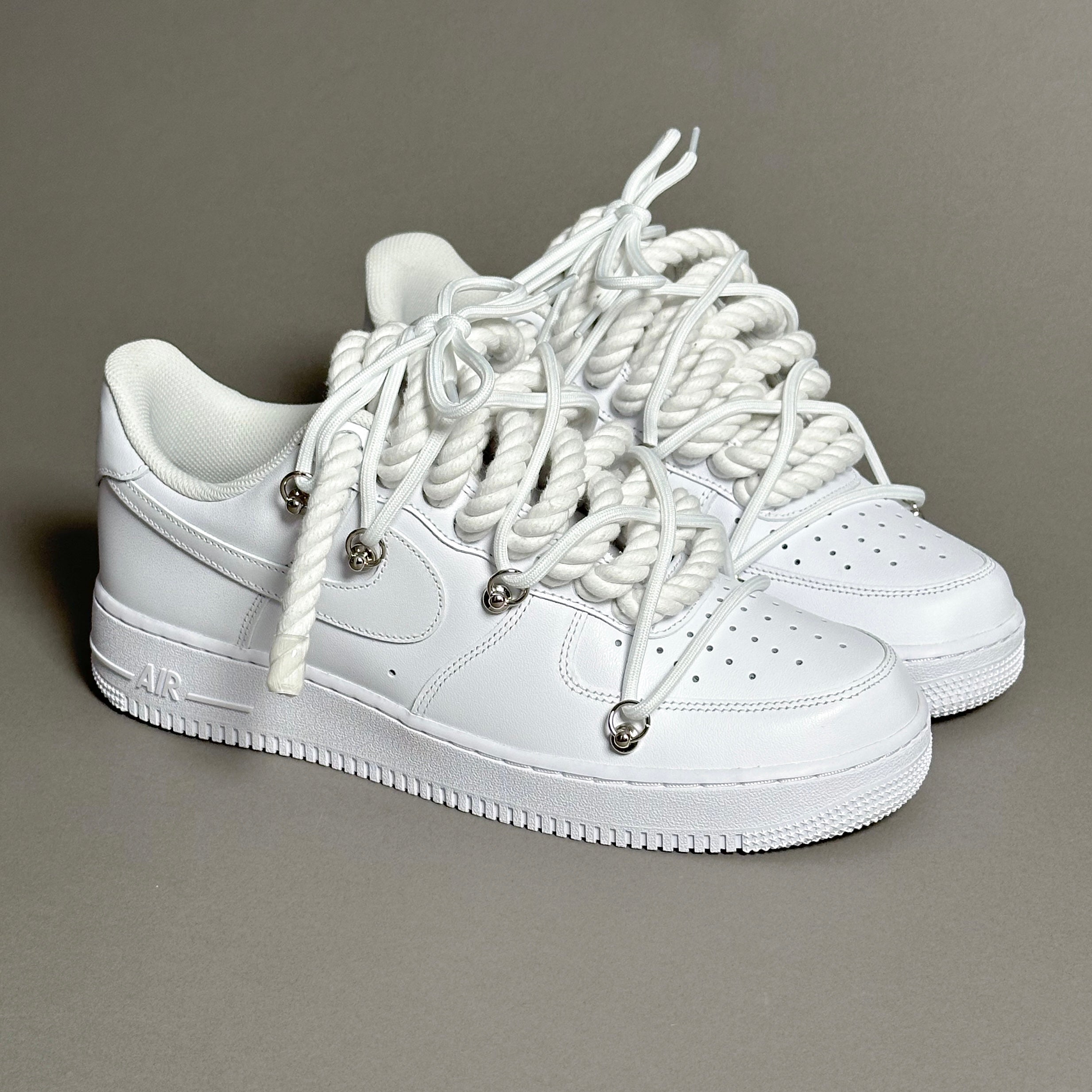 Nike Air Force 1 "Rope Laces" Triple V1