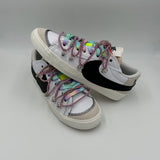 Nike Blazer Low '77 Jumbo White & Rainbow “Over Laces Swarovski Pink