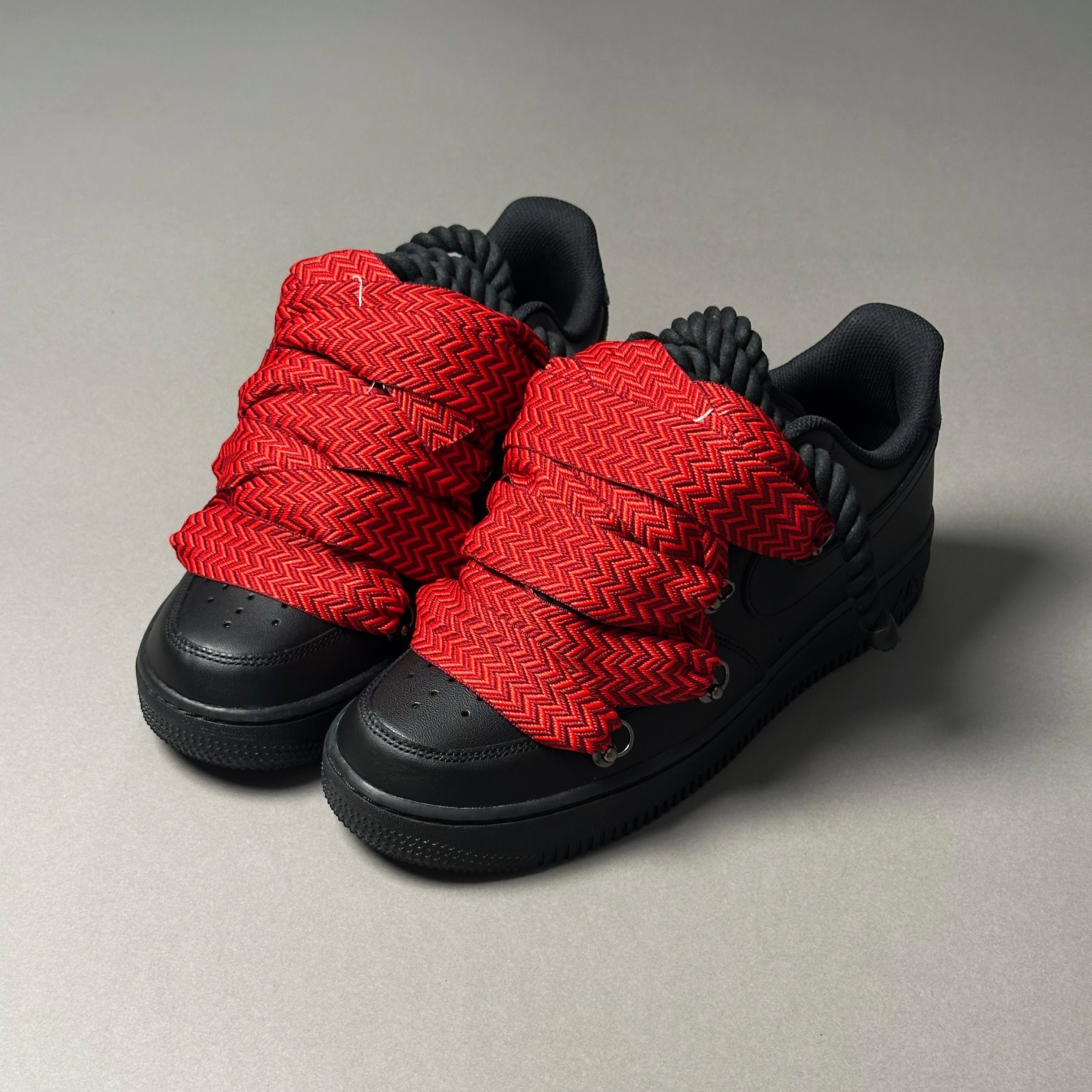 Nike Air Force 1 “Rope Laces Lanvin” Red