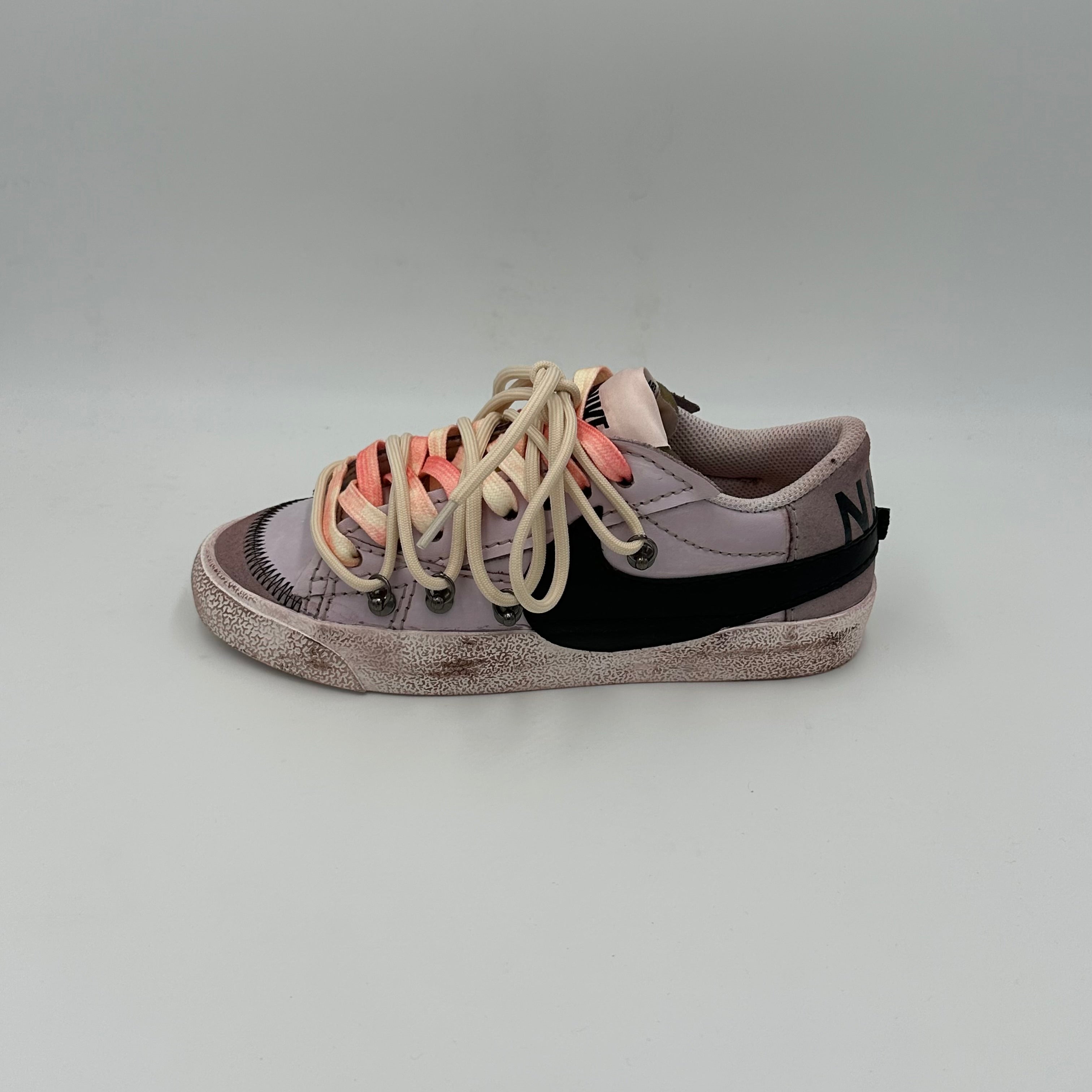 Nike Blazer Low '77 Jumbo Dark Brown Shaded Pink “Over Laces Beige”