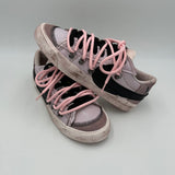 Nike Blazer Low '77 Jumbo Dark Brown Black “Over Laces Pink
