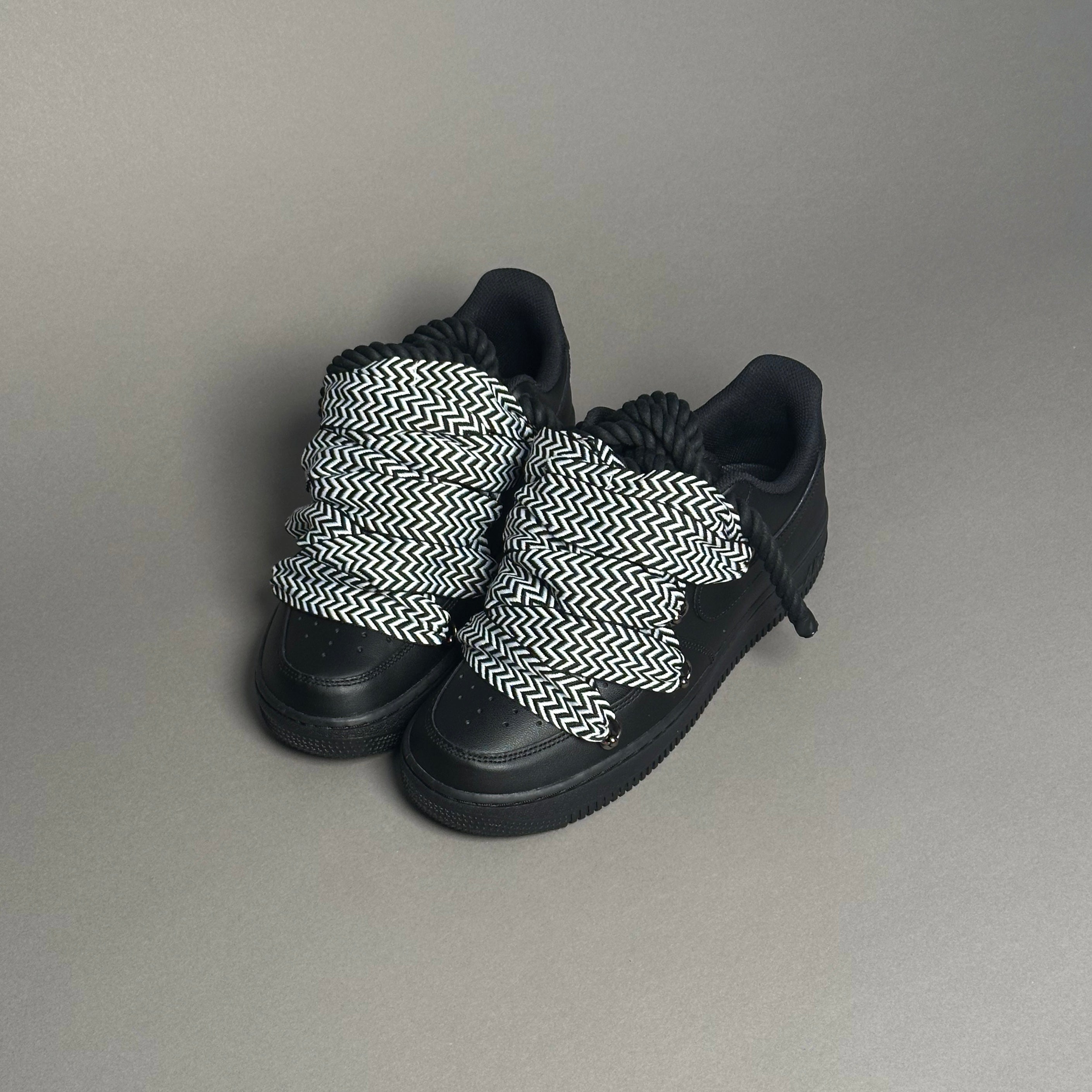 Nike Air Force 1 “Rope Laces Lanvin” Black&White