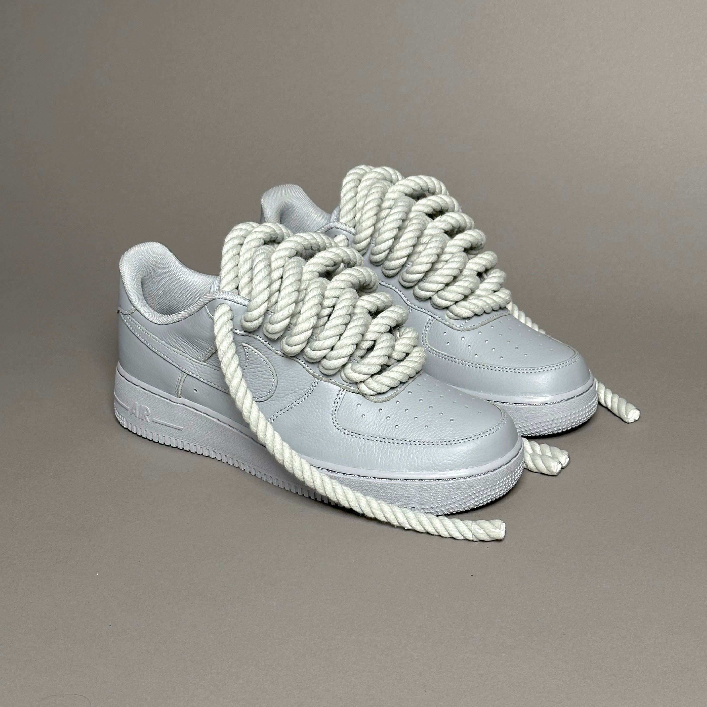 Nike Air Force 1 Pastel "Rope Laces Grey Tint" V2