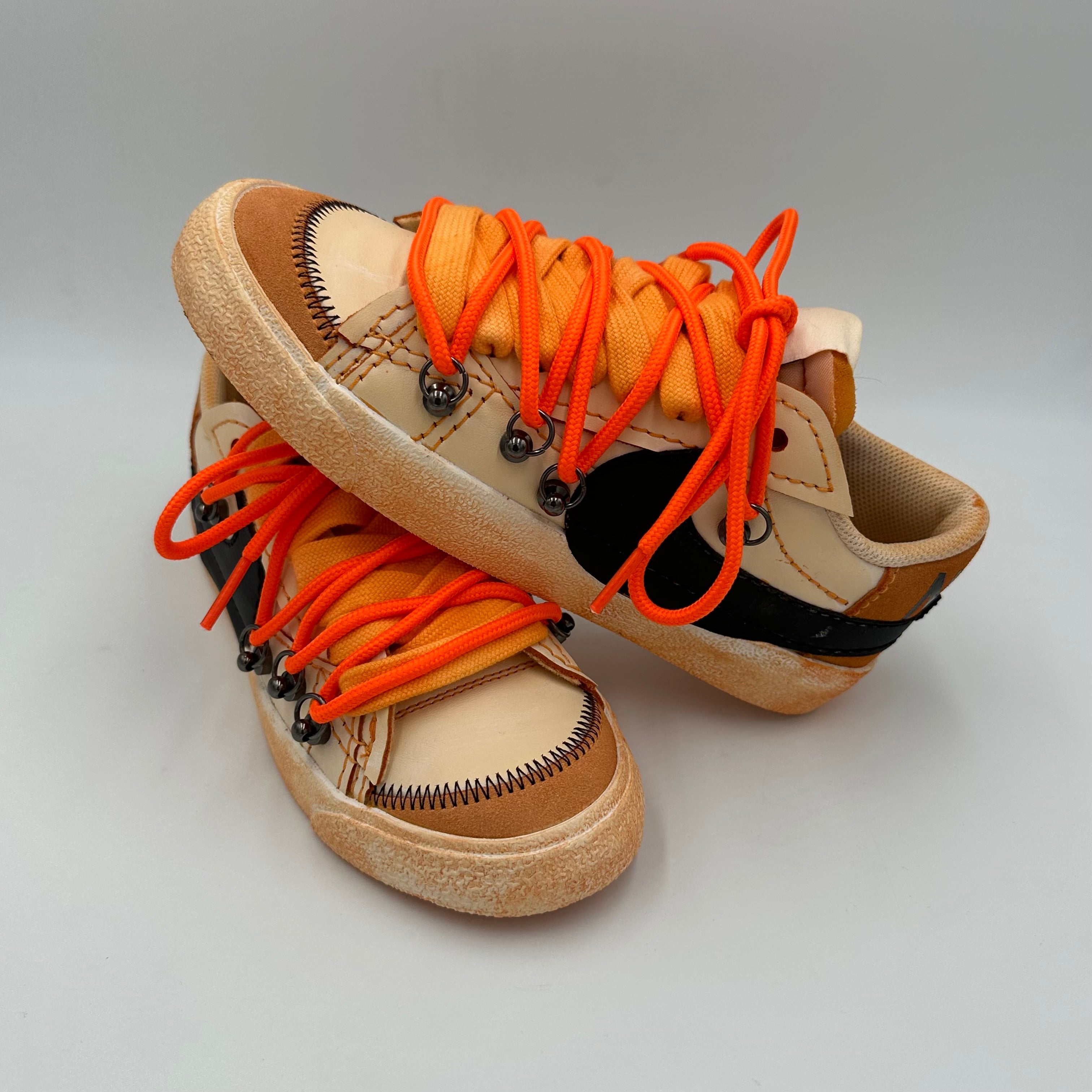 Nike Blazer Low '77 Jumbo Sunshine Orange “Over Laces Orange”
