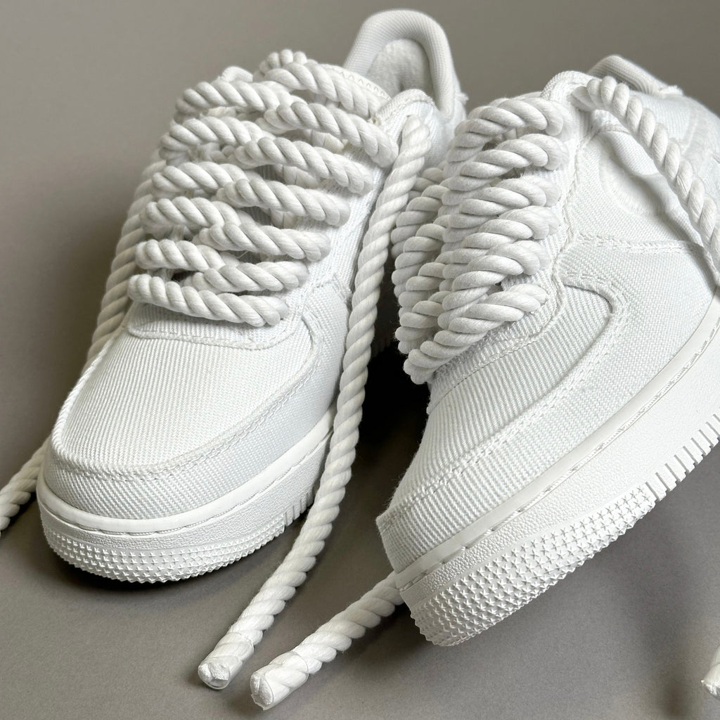 Nike Air Force 1 Canvas “Rope Laces White” V2