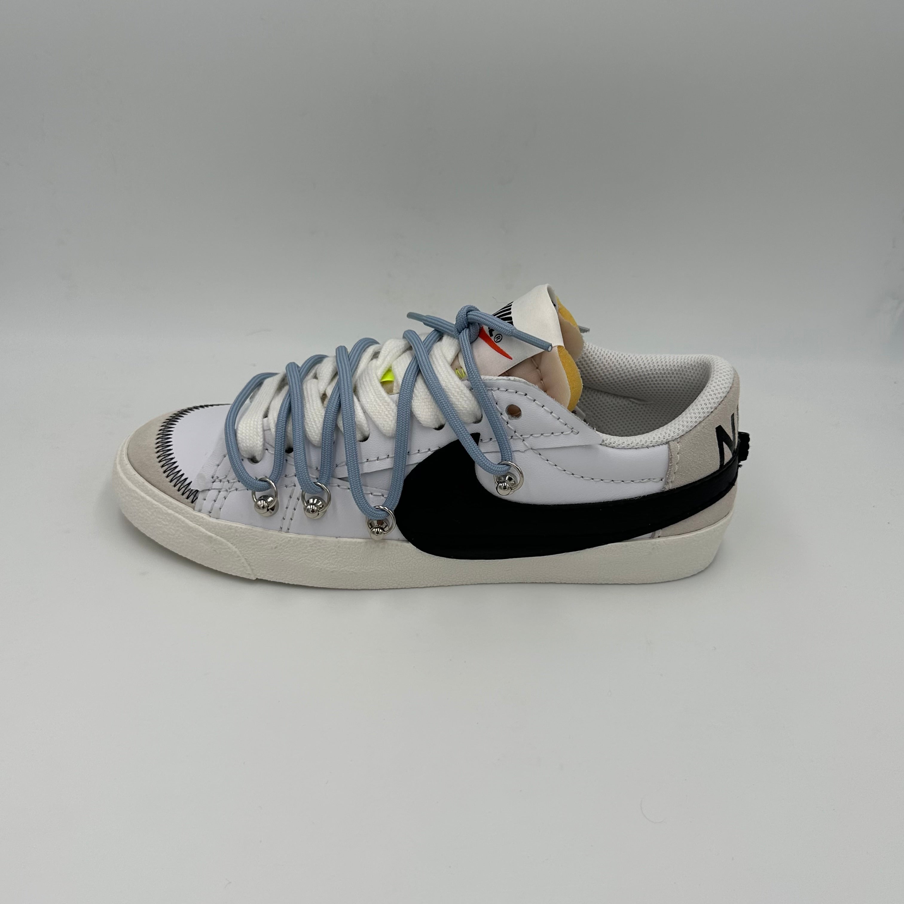 Nike Blazer Low '77 Jumbo White “Over Laces Light Grey"