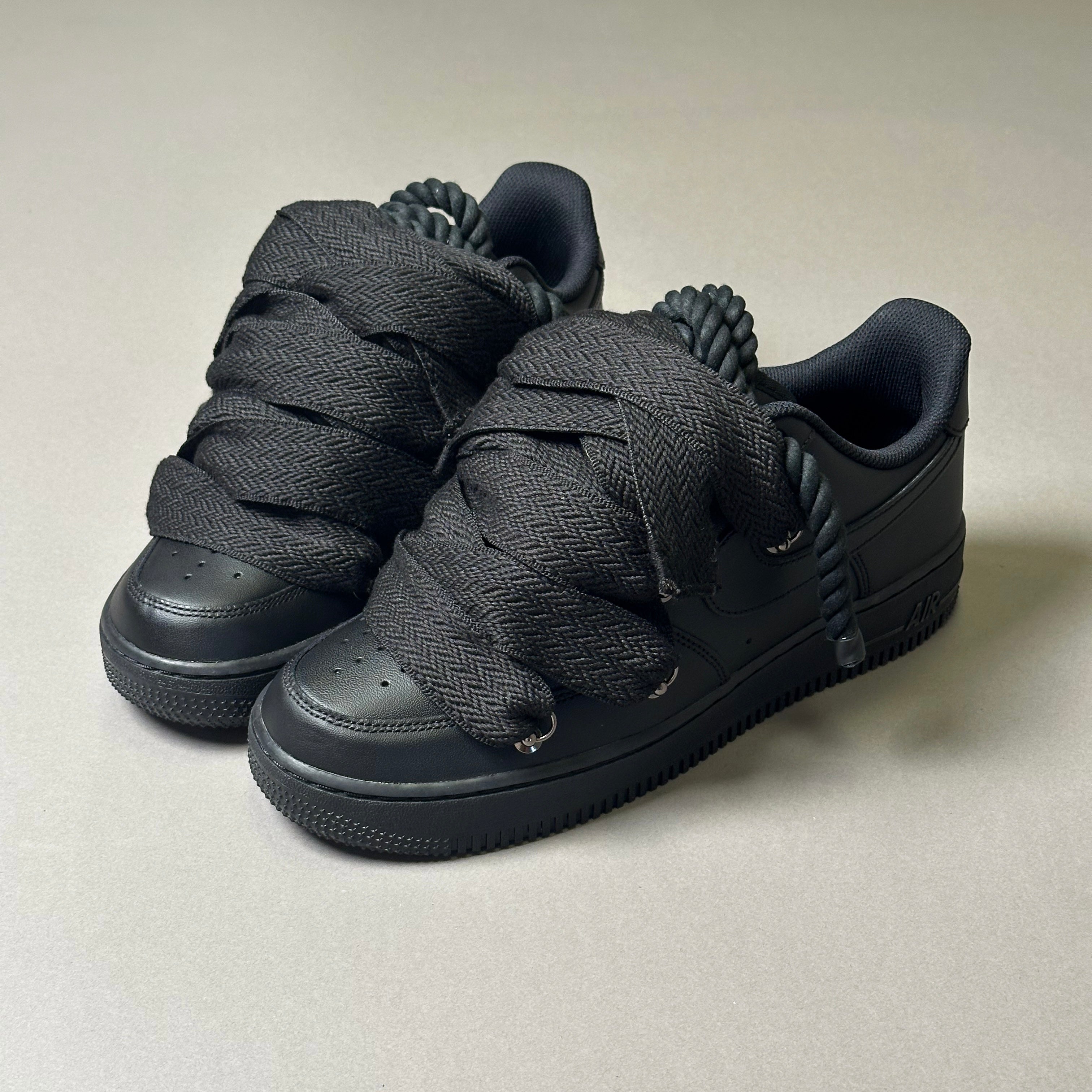 Nike Air Force 1 “Rope Laces Lanvin” Black