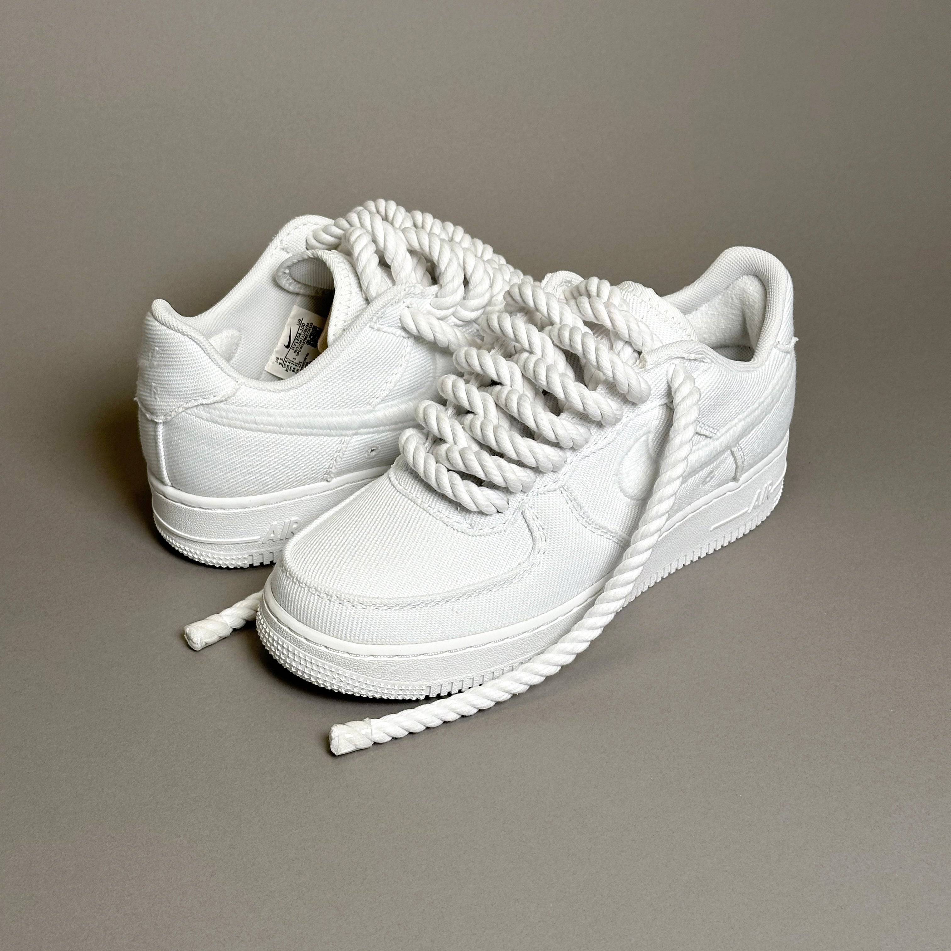 Nike Air Force 1 Canvas “Rope Laces White” V2