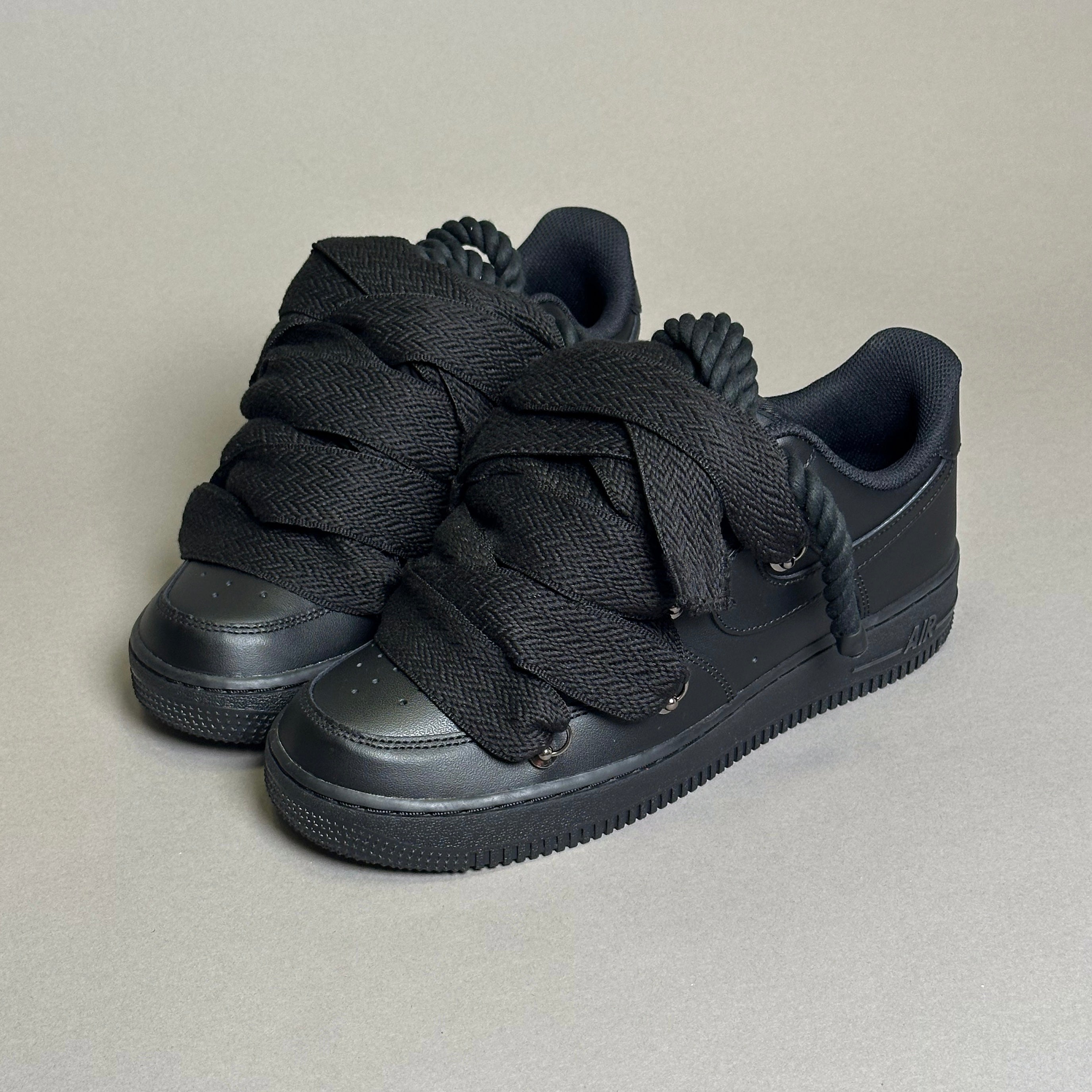 Nike Air Force 1 “Rope Laces Lanvin” Black
