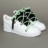 Nike Air Force 1 “Rope Laces Black” Triple Mint V1