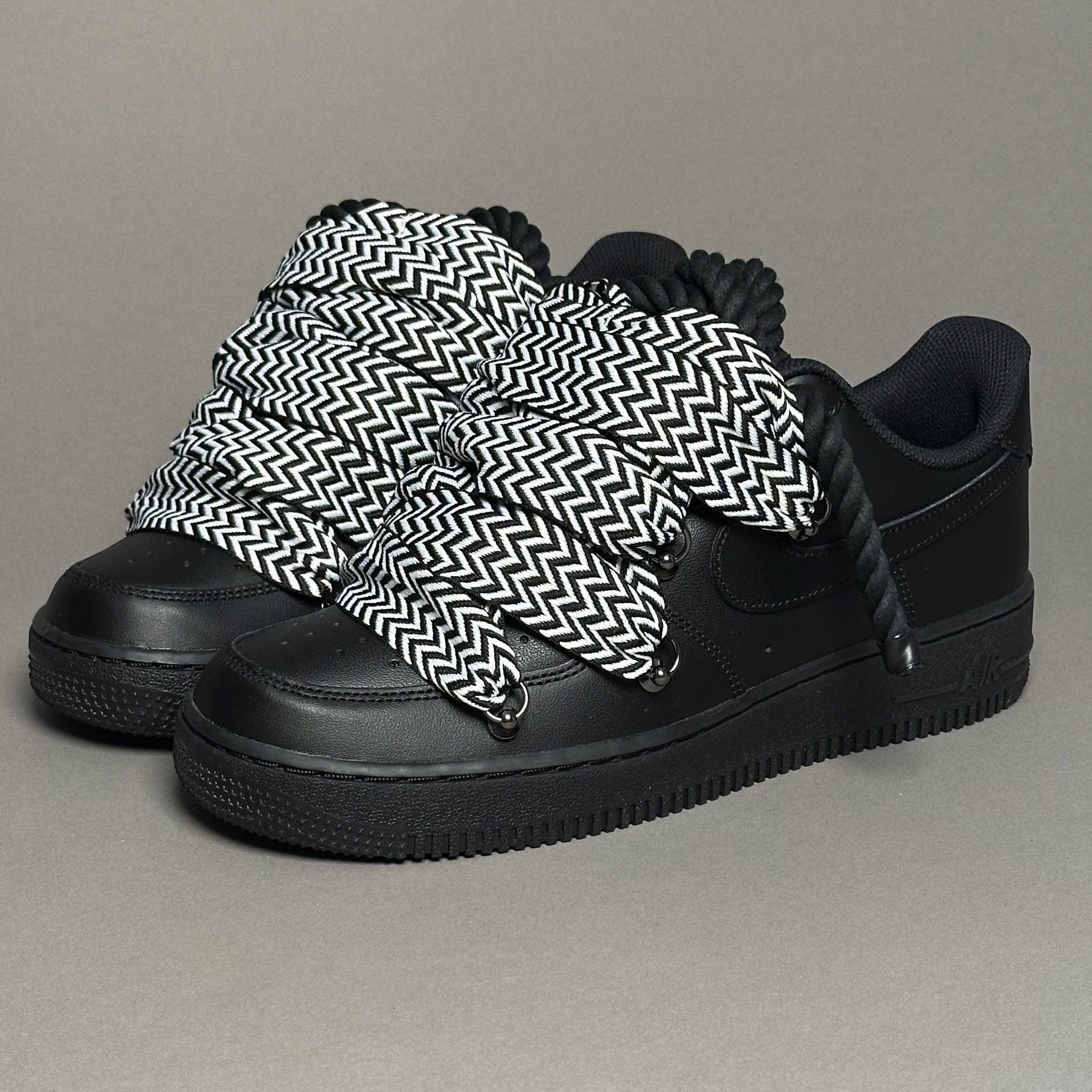 Nike Air Force 1 “Rope Laces Lanvin” Black&White