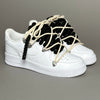 Nike Air Force 1 “Rope Laces Black” Triple Cream