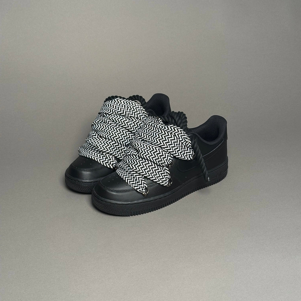 Nike Air Force 1 “Rope Laces Lanvin” Black&White