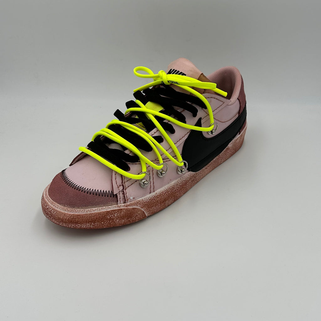Nike Blazer Low '77 Jumbo Cocoa Brown Black “Over Laces Fluo”