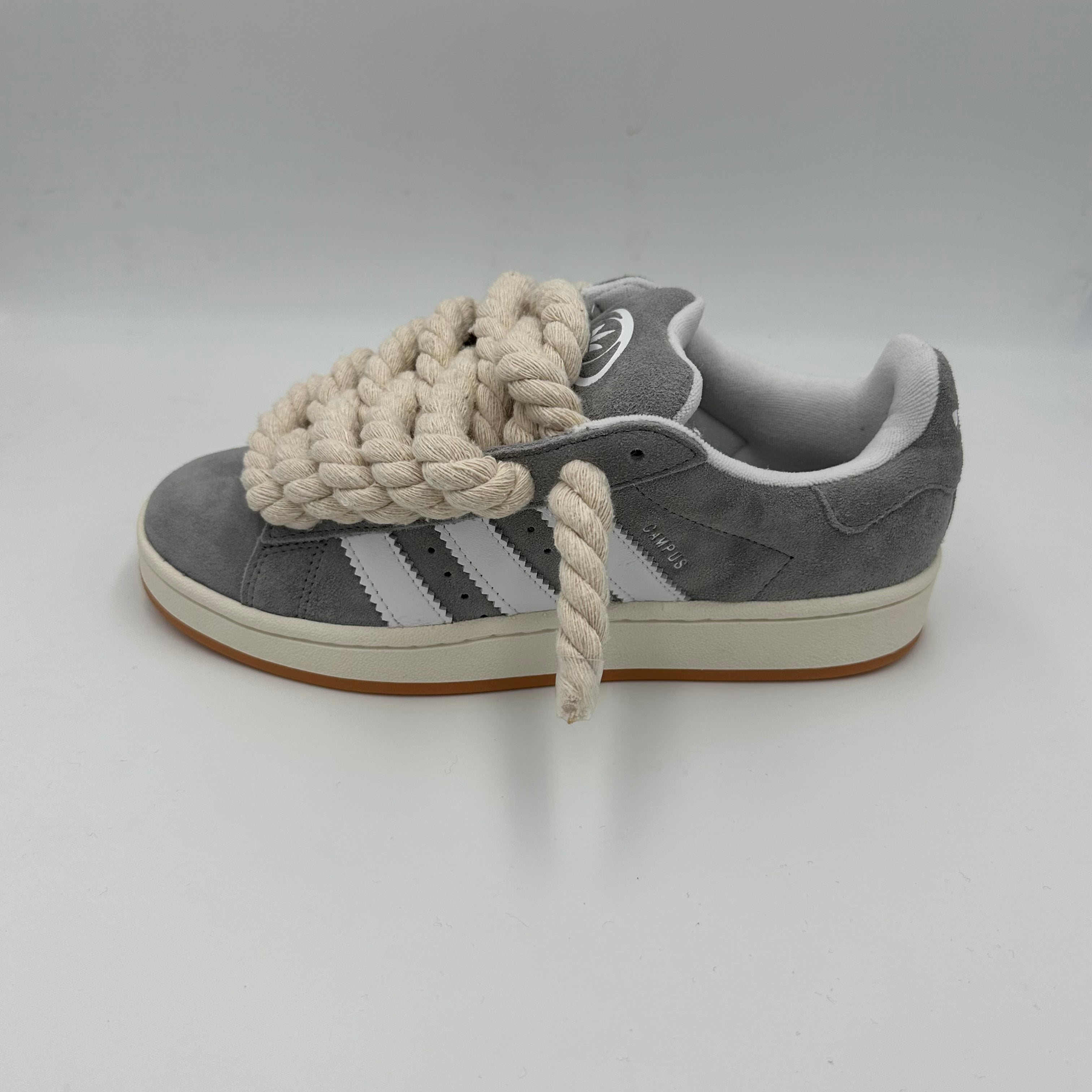 Adidas Campus 00s Grey “Rope Laces” Cream