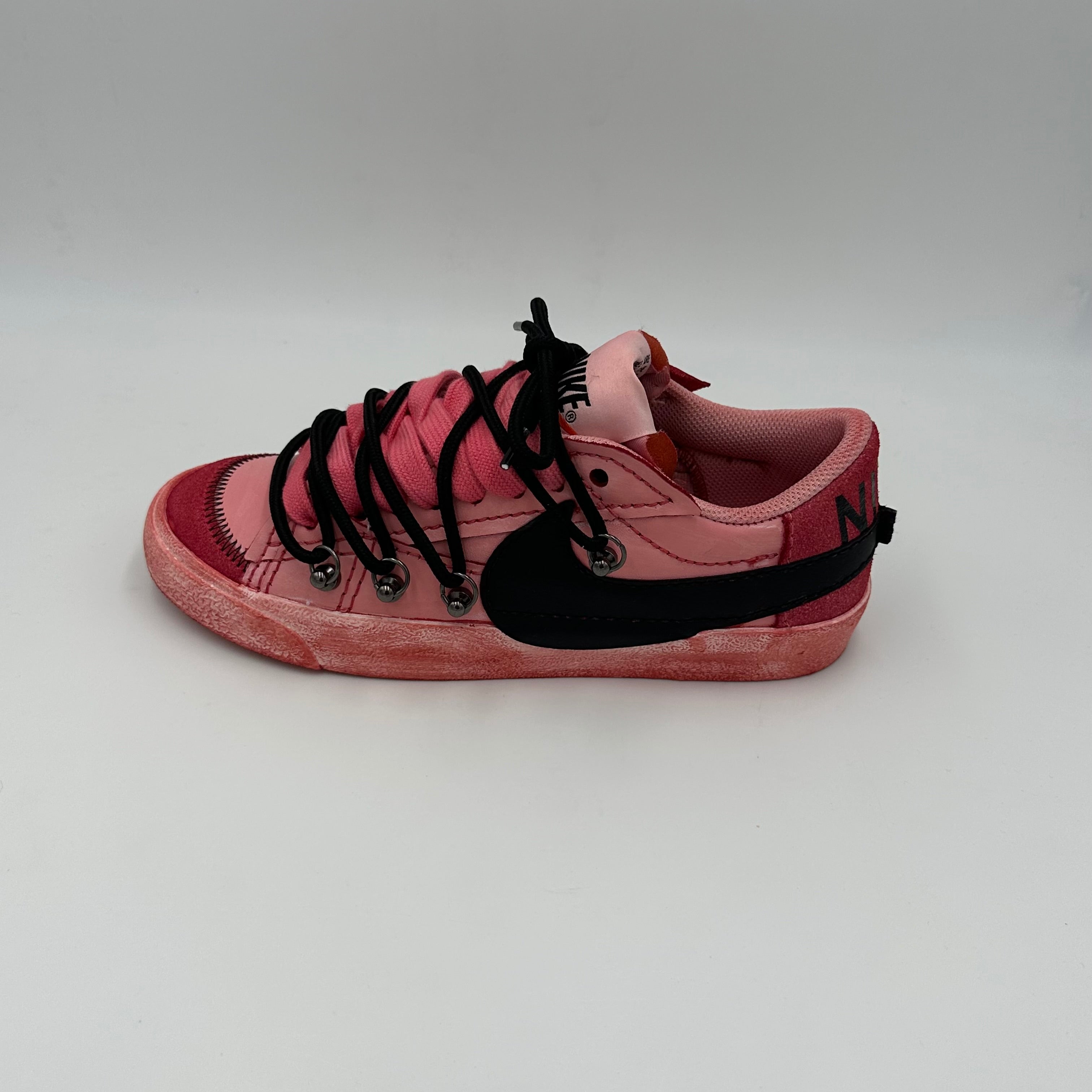 Nike Blazer Low '77 Jumbo Scarlet Red “Over Laces Black”