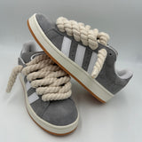 Adidas Campus 00s Grey “Rope Laces” Cream
