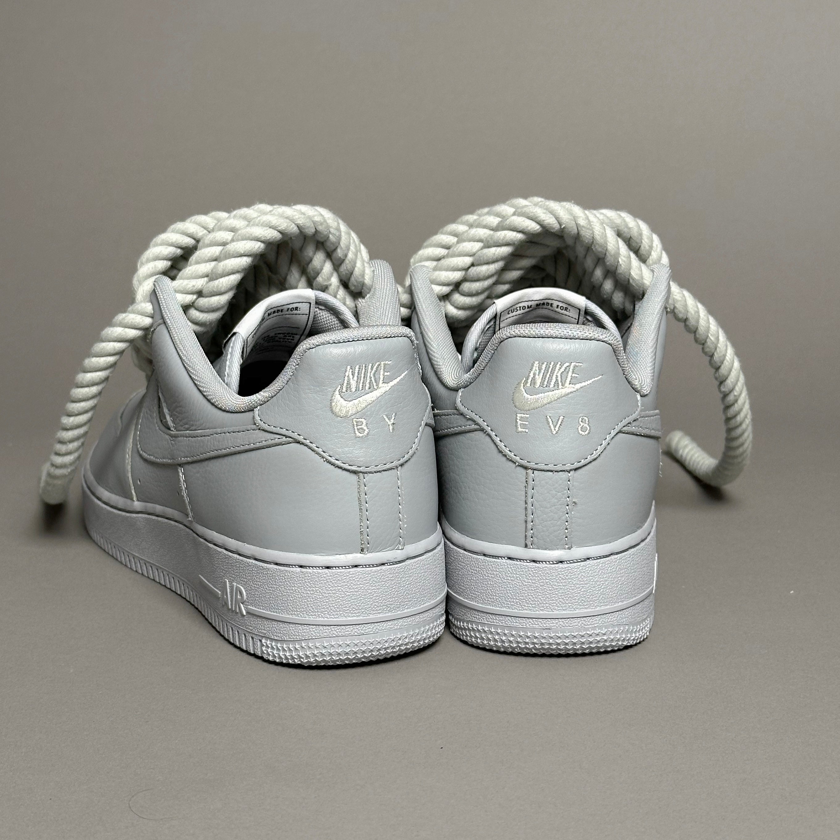 Nike Air Force 1 Pastel "Rope Laces Grey Tint" V2
