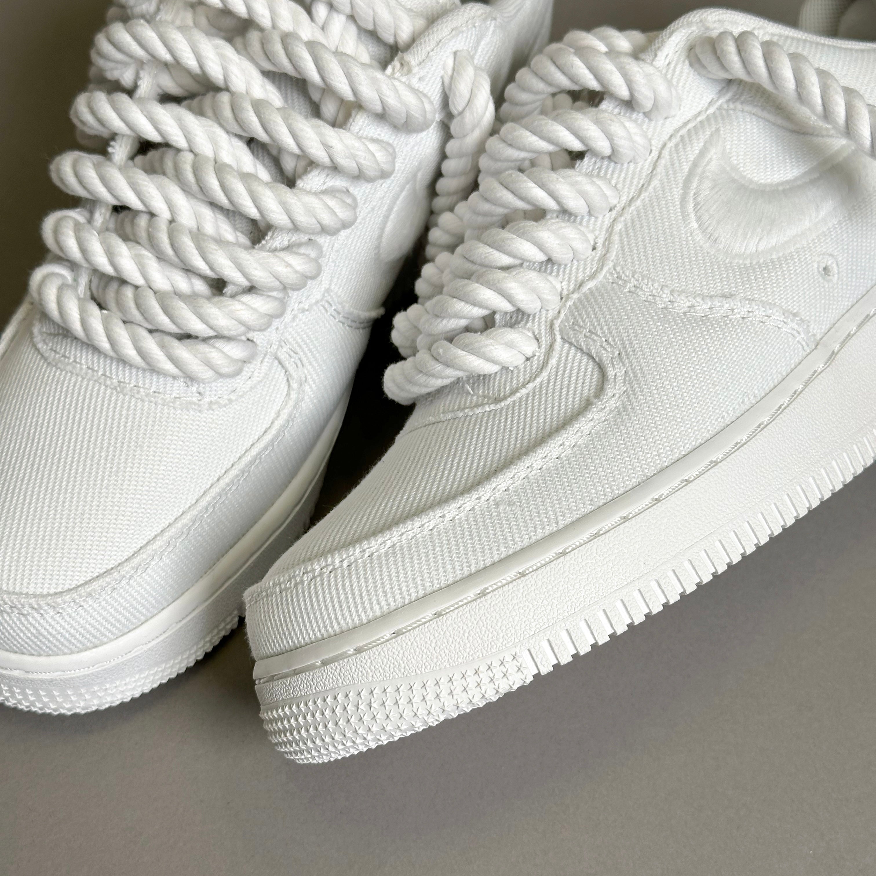 Nike Air Force 1 Canvas “Rope Laces White” V1
