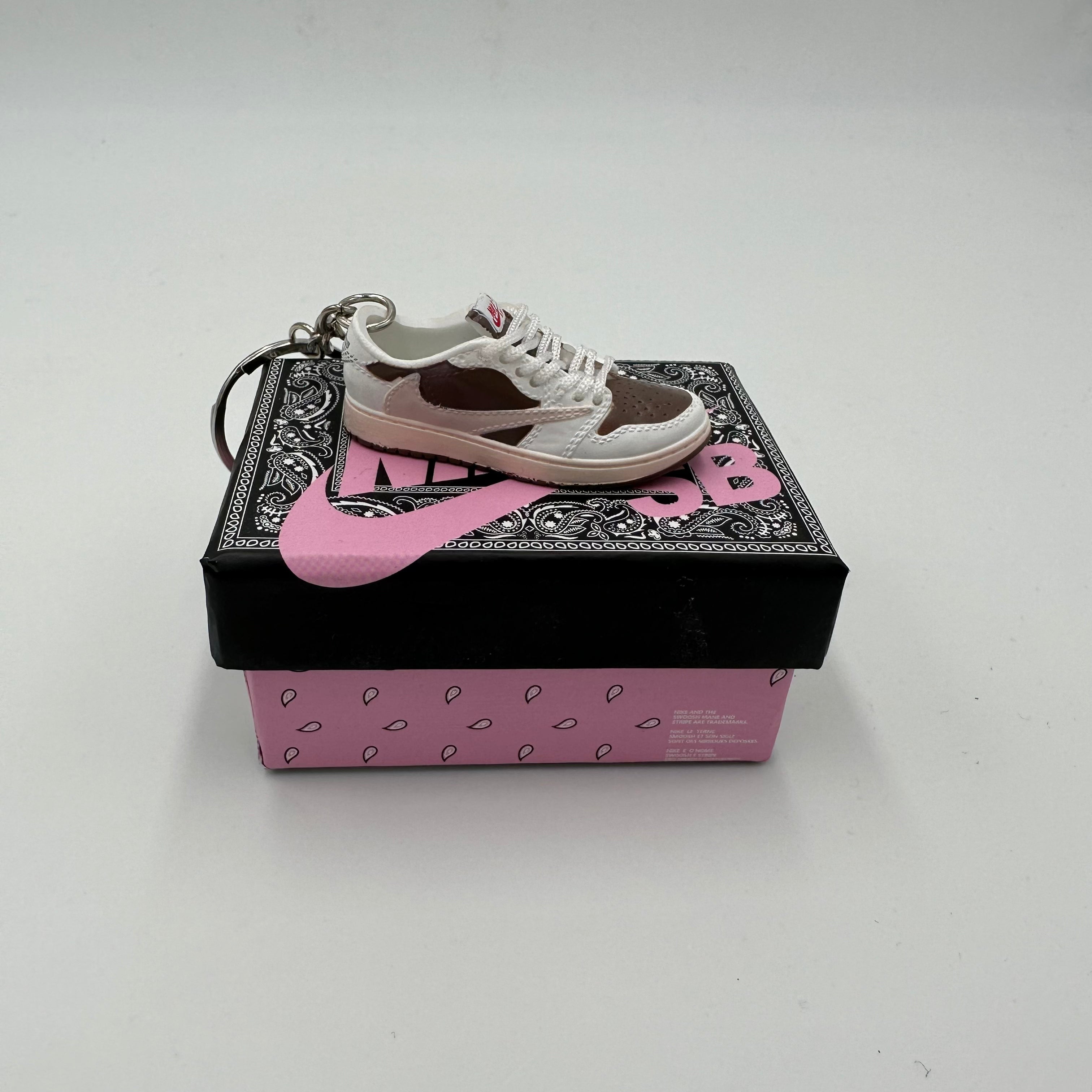 Portachiavi Jordan 1 Low Mocha Travis Scott