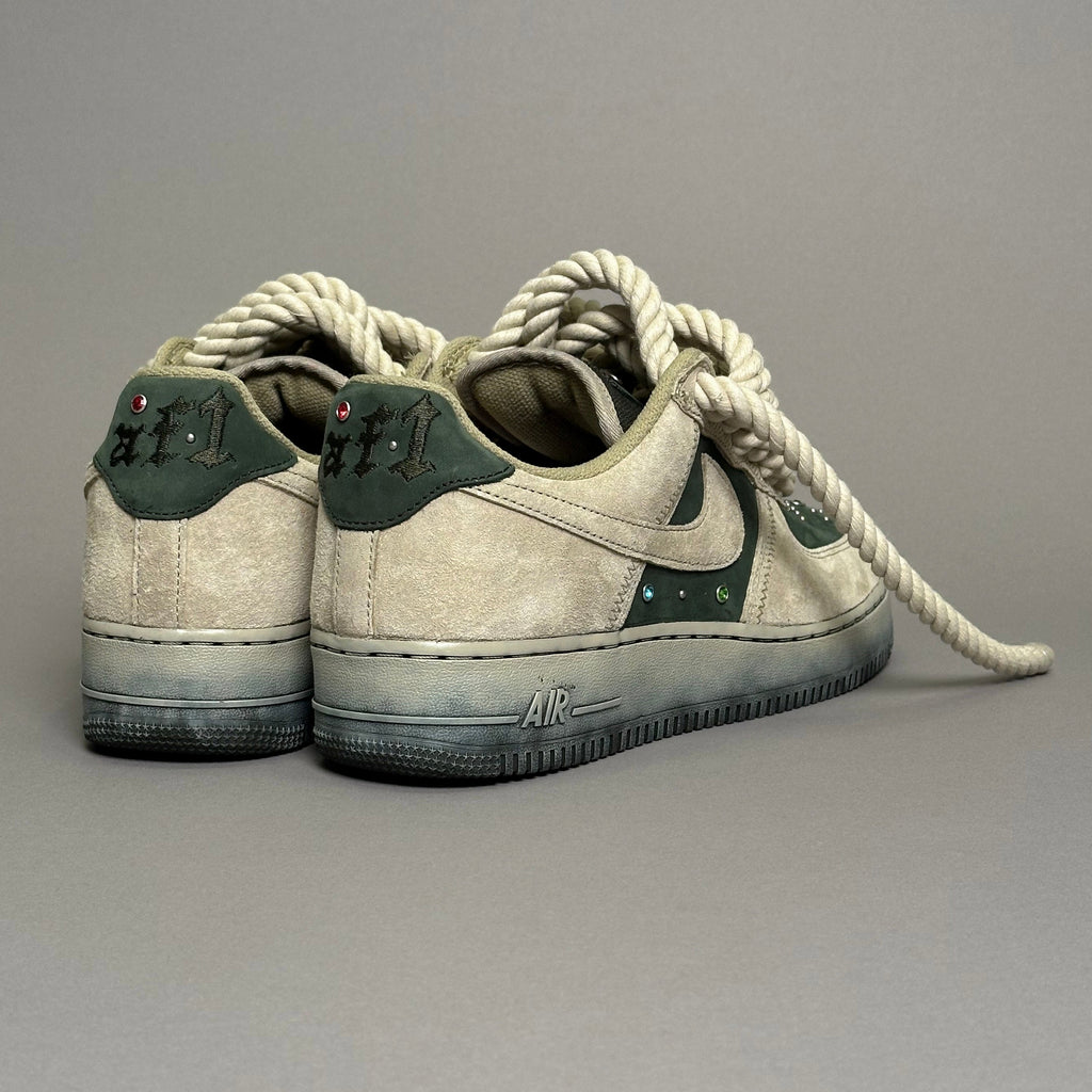 Nike Air Force 1 Moss "Rope Laces Moss" V2