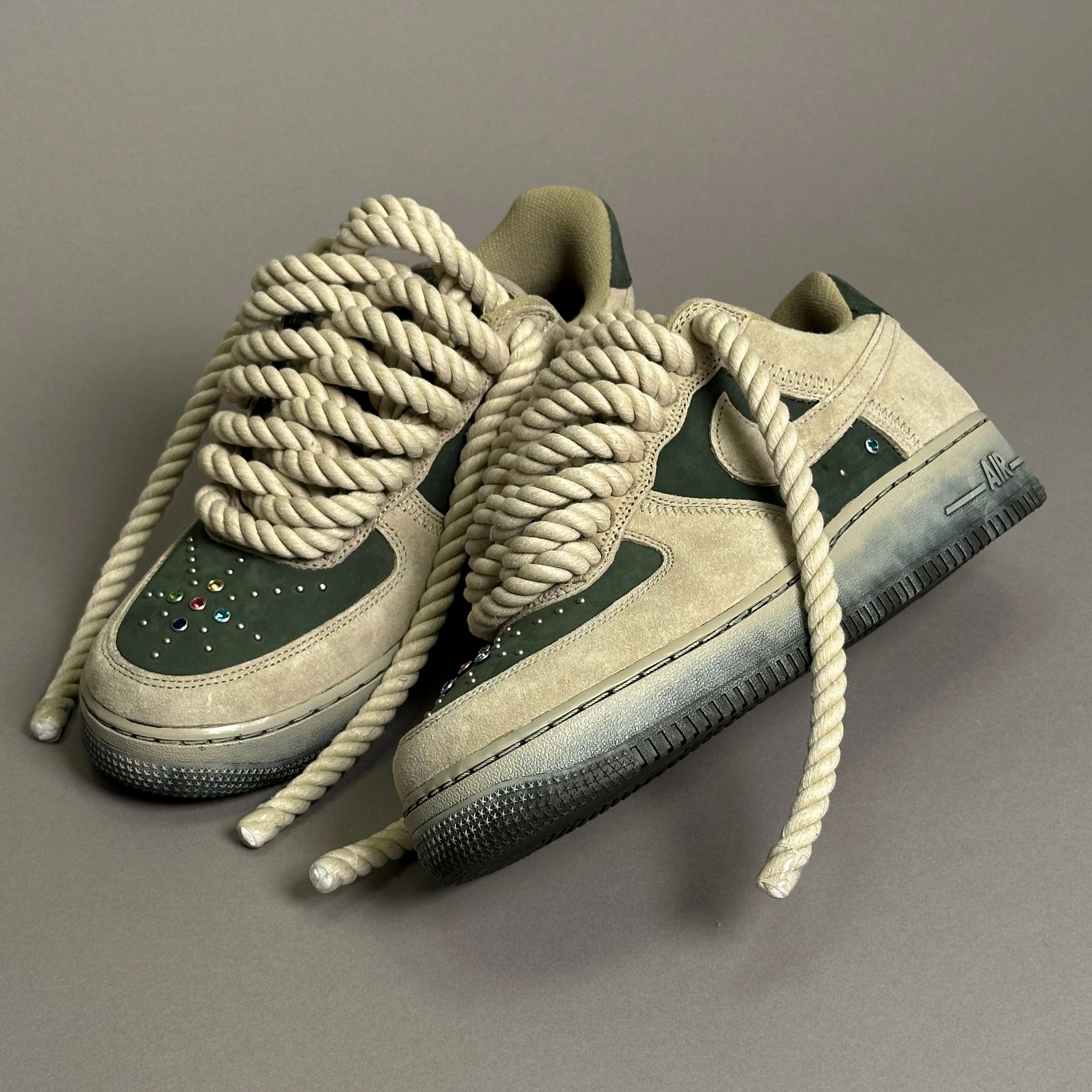 Nike Air Force 1 Moss "Rope Laces Moss" V2