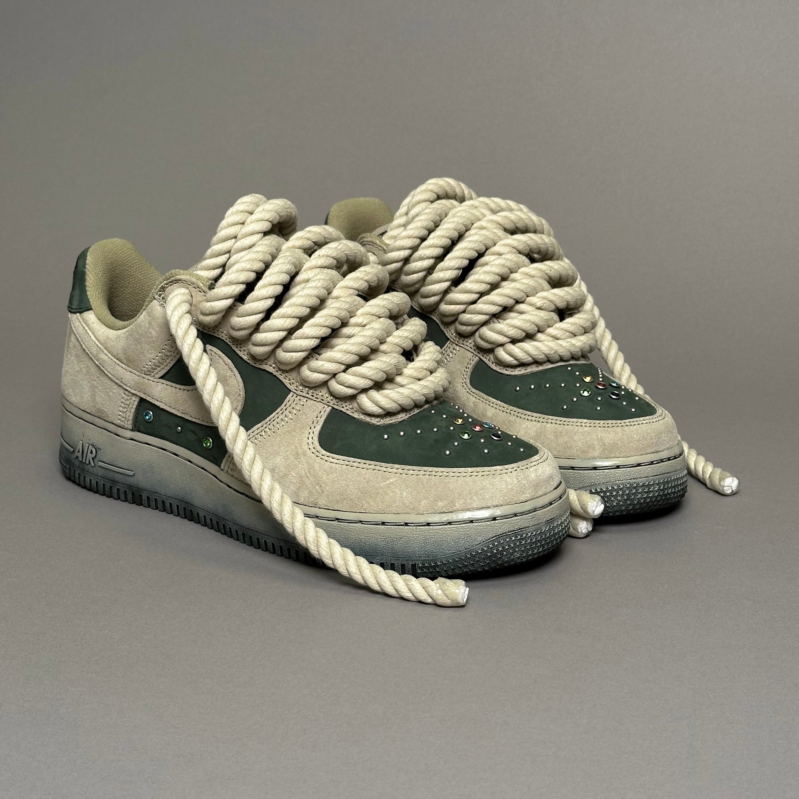 Nike Air Force 1 Moss "Rope Laces Moss" V2