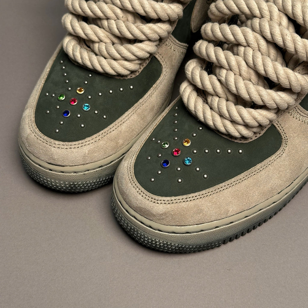 Nike Air Force 1 Moss "Rope Laces Moss" V2