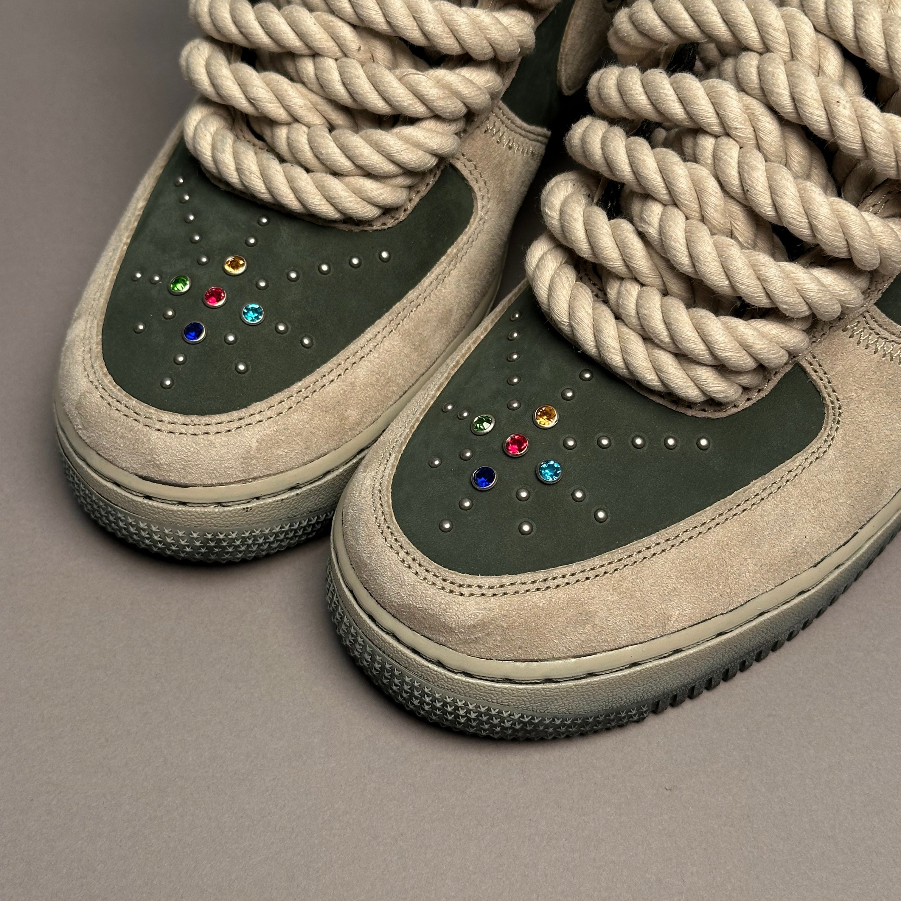Nike Air Force 1 Moss "Rope Laces Moss" V2
