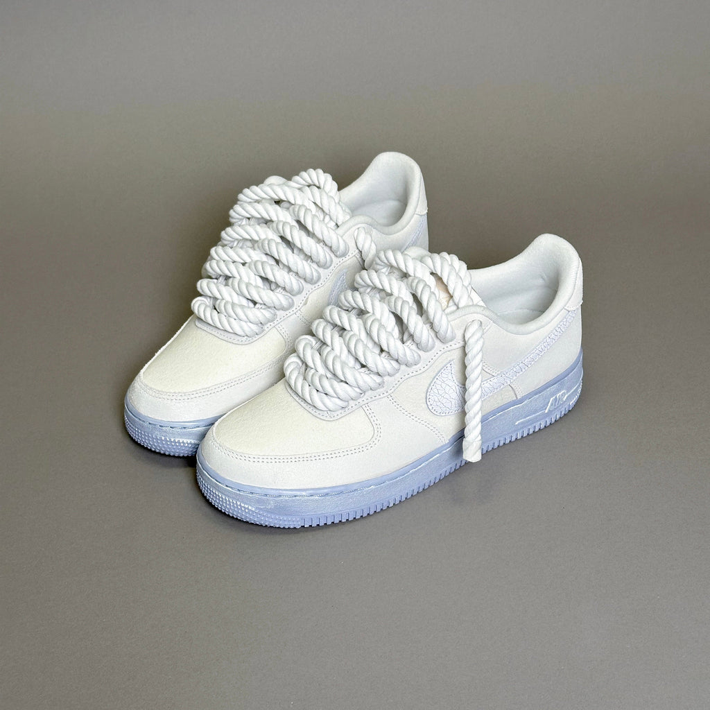 Nike Air Force 1 EMB “Rope Laces White” V1