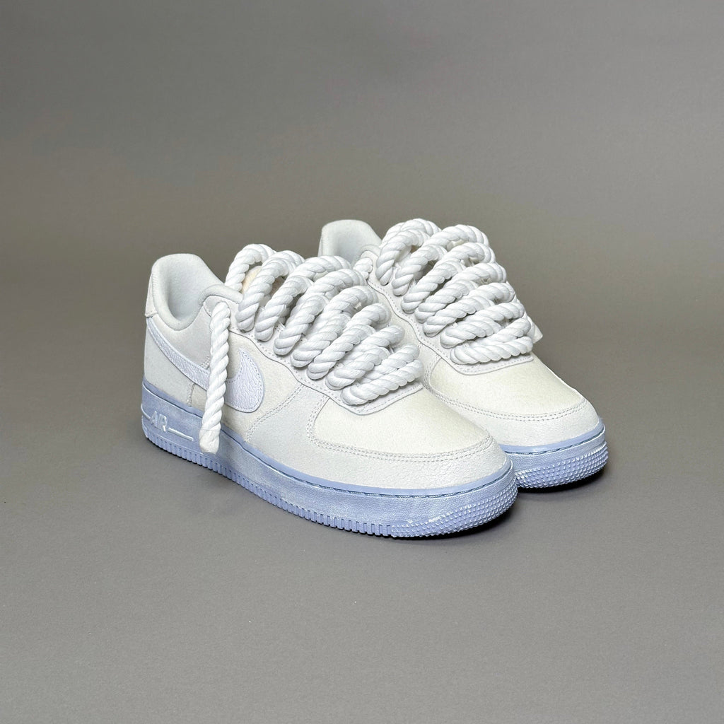 Nike Air Force 1 EMB “Rope Laces White” V1