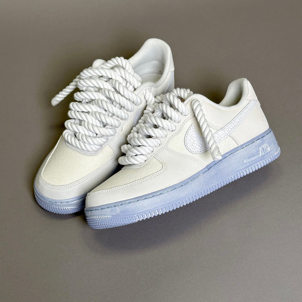 Nike Air Force 1 EMB “Rope Laces White” V1