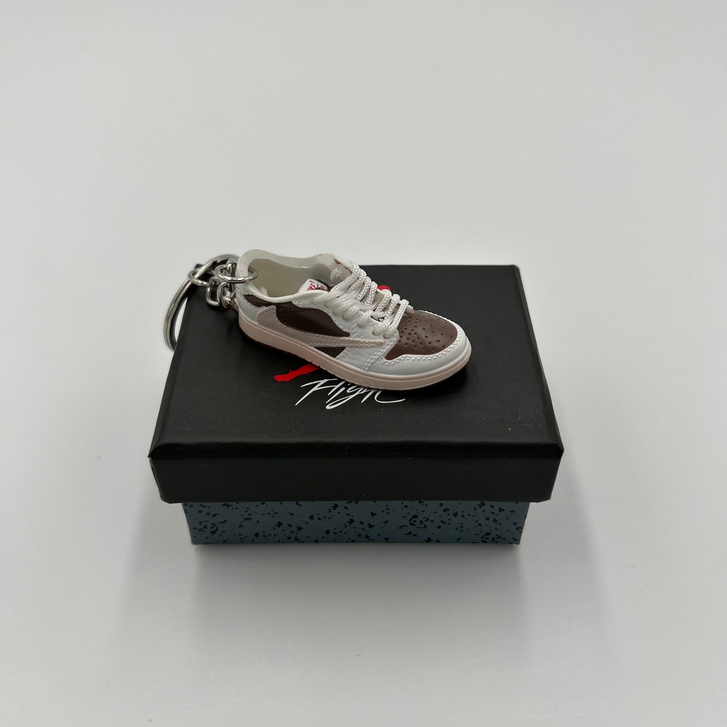 Portachiavi Jordan 1 Low Reverse Mocha Travis Scott