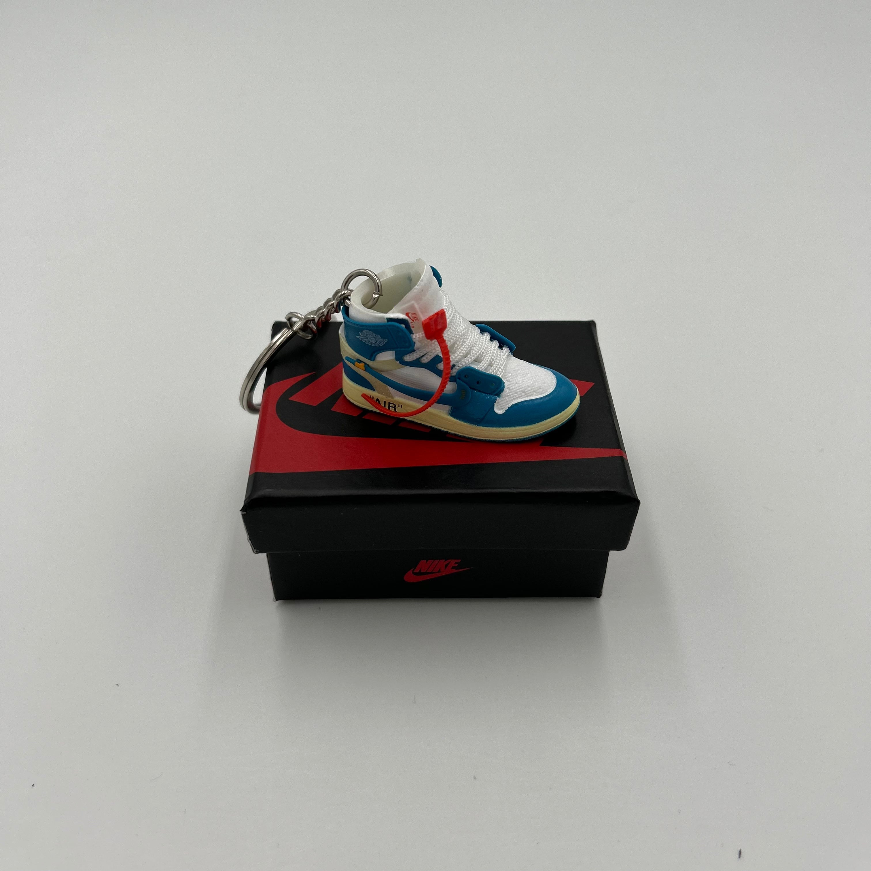 Portachiavi Jordan 1 University Blu Off White