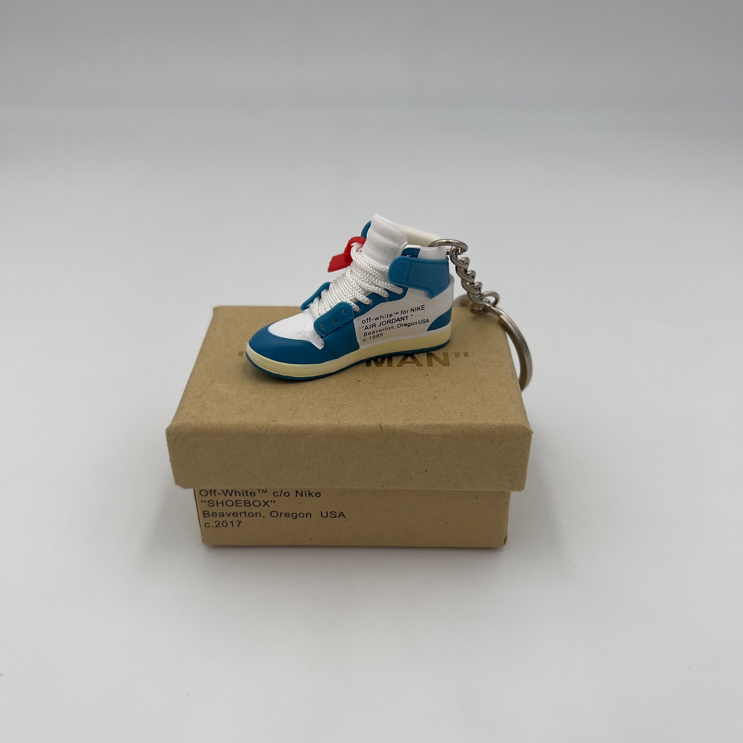 Portachiavi Jordan 1 University Blu Off White